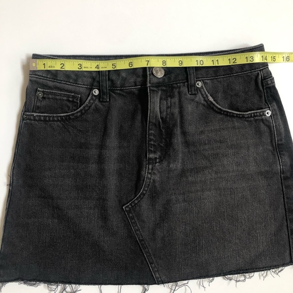 BDG Urban Outfitters frayed hem denim mini skirt Y2K - Picture 7 of 8